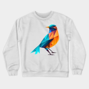 Paradise Bird - Abstract bird design for the environment Crewneck Sweatshirt